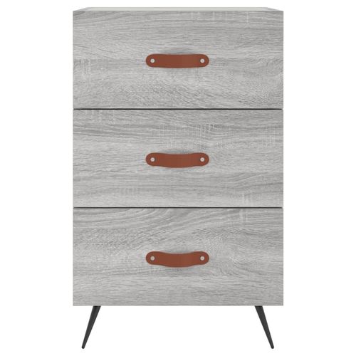 Szafka nocna, szary dąb sonoma, 40x40x66 cm na Arena.pl