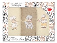 Zestaw Ręczników Kuchennych 3-Częściowy Wz-20079