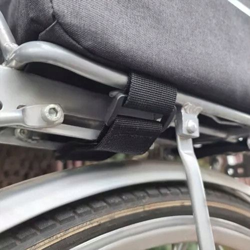 TORBA TERMICZNA ROWEROWA 9L POLIESTER NA BAGAŻNIK Z PASKIEM na Arena.pl