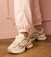 Beżowe sneakersy sportowe na masywnej podeszwie Aries 38