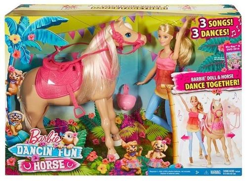 MATTEL BARBIE TAŃCZĄCY KOŃ na Arena.pl
