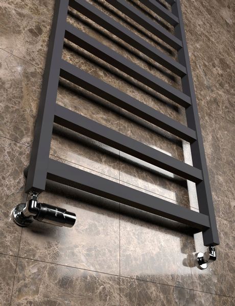 Grzejnik łazienkowy BOX 770x500 GRAFIT zdjęcie 6