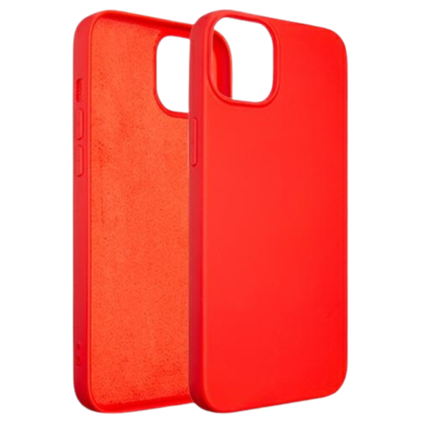 beline etui silicone iphone 15 plus6.7 czerwony/red zdjęcie 5