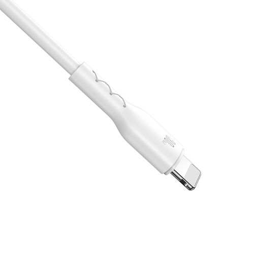 kabel przewód do iphone flash-charge series usb-c - lightning 30w 2m biały na Arena.pl