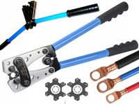 ZACISKARKA KOŃCÓWEK PRZEWODÓW KABLI 390 mm 6-50mm2