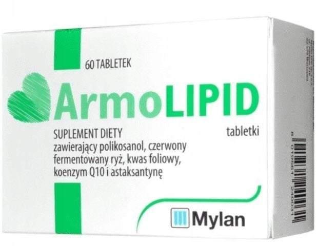 ARMOLIPID cholesterol zdrowe serce 60 tabletek zdjęcie 1
