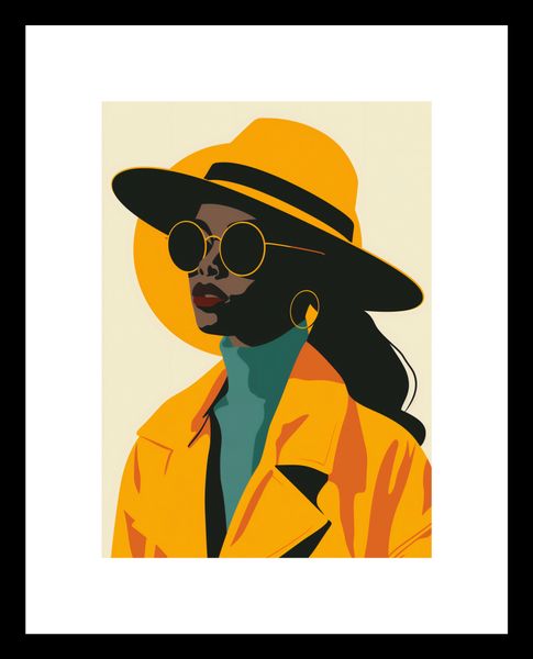 Plakat 13x18cm Żółta Stylowość zdjęcie 3