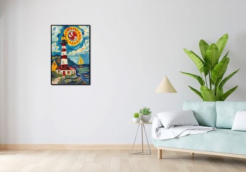 Plakat 53x81cm Żywa Przystań na Arena.pl