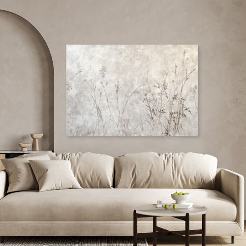 Obraz na płótnie,  Szare rośliny we mgle 60x40 na Arena.pl