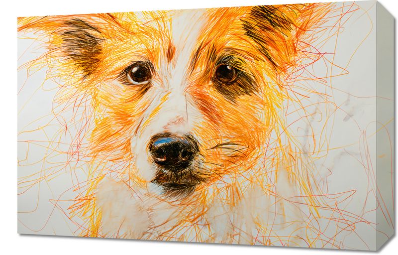 Obraz 60x40cm Uroczy Gość zdjęcie 1