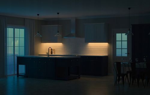 Lampka Do Szafy Z Czujnikiem Listwa Yeelight 40cm Czarna 2700k Magnes na Arena.pl