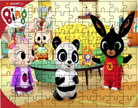 Puzzle Królik Bing