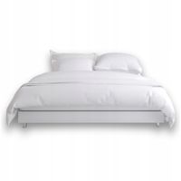 POŚCIEL HOTELOWA BIAŁA 160x200cm BAWEŁNIANA+POSZEWKA, PRZYJEMNA, NA