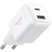 innostyle szybka ładowarka kostka usb-c 35w usb typ c gan ii do samsung led