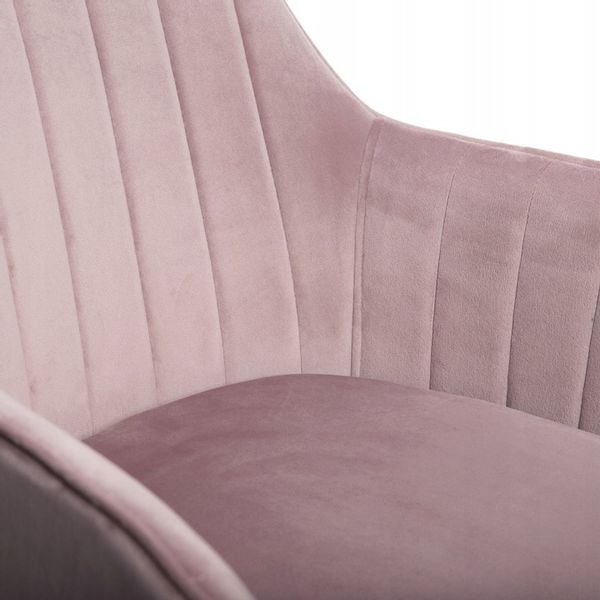 Krzesło obrotowe TEILL welurowe HOMLA zdjęcie 12