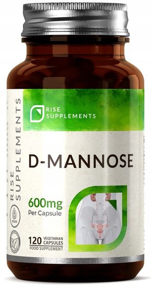 D-Mannoza (D-Mannose) 120 Kapsułek po 600mg zdjęcie 2