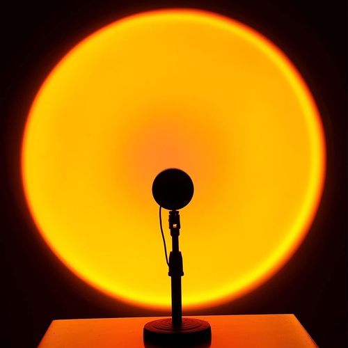 LAMPA NASTROJOWA PROJEKTOR IMITACJA ZACHODU SŁOŃCA na Arena.pl