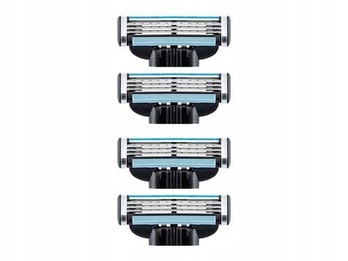 MASZYNKA DO GOLENIA GILLETTE MACH 3 + 5 ZAPASOWYCH OSTRZY GILLETTE MACH3 na Arena.pl