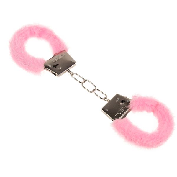 Metalowe Kajdanki Z Extra Grubym Futrem Kolory zdjęcie 6