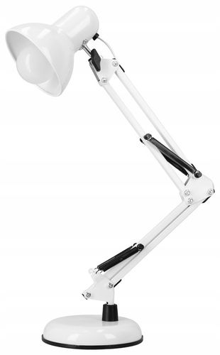 Lampka na Biurko LED Kreślarska Szkolna Regulowana E27 230V Stojąca Klips na Arena.pl