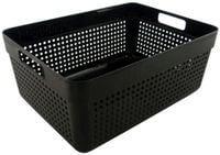 KOSZYK PLASTIKOWY ORGANIZER KOSZ PUDEŁKO 32x23x14 CM POJEMNIK 10L