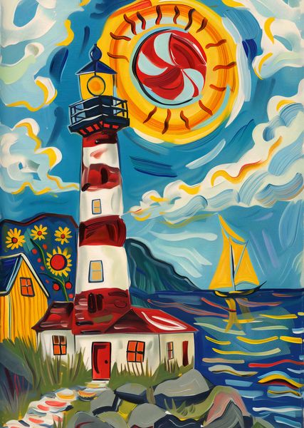 Plakat 64x90cm Żywa Przystań zdjęcie 1