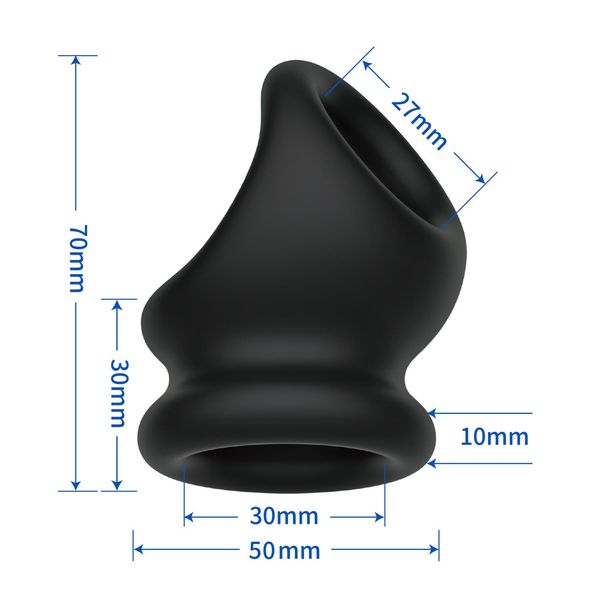 Crazy Bull Oberon – Super Soft Silicone Cock Ring zdjęcie 5