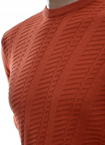 Sweter sweterek męski okrągły pod szyją M na Arena.pl