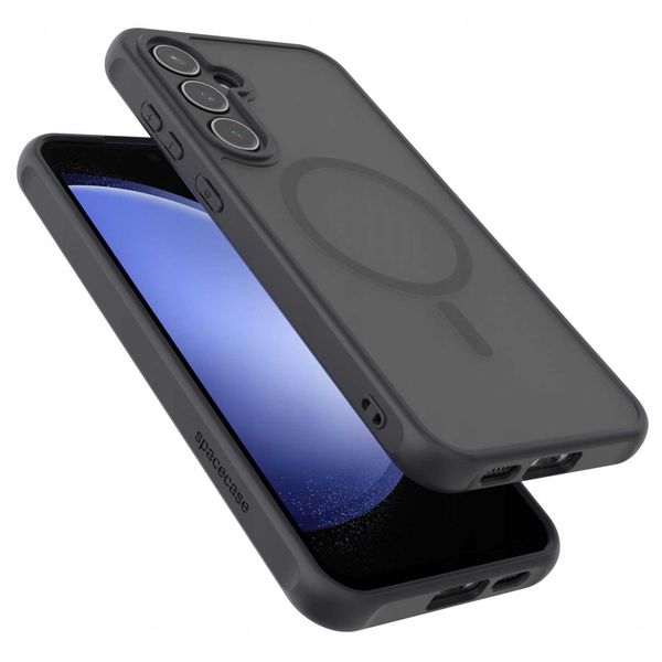 Spacecase Hybrid Mag Galaxy S23 Fe Black zdjęcie 9