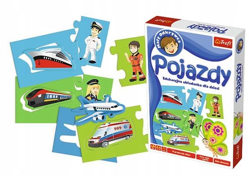 TREFL POJAZDY MAŁY ODKRYWCA 01596 na Arena.pl