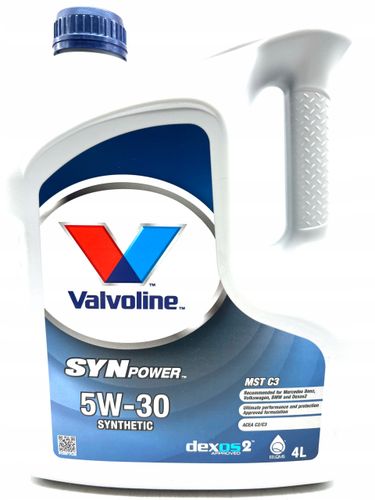 VALVOLINE 5W-30 SYNPOWER DEXOS 2 MST C3 4L na Arena.pl