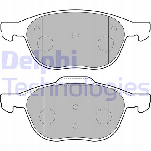 DELPHI KLOCKI HAMULCOWE PRZÓD FORD FOCUS MK3 1.6 D na Arena.pl