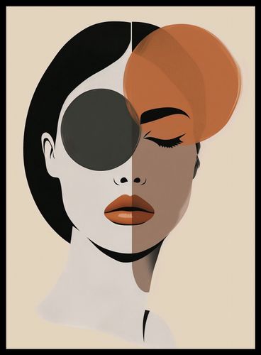 Plakat 40x55cm Dwie Strony Piękna na Arena.pl