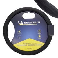 MICHELIN Pokrowiec na kierownicę "M" 36,8-39,4 cm, czarny