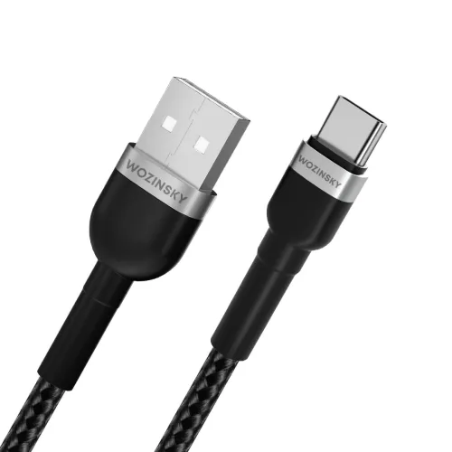 kabel wozinsky wnbac1 usb-a / usb-c 2.4a 1 m - czarny na Arena.pl