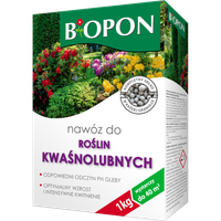 BOPON Nawóz do roślin kwaśnolubnych 1kg - Zakwasza glebę borówki hortensje