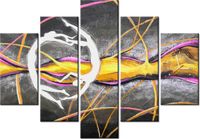 105CM 150CM ZEGAR 5 ELEM WIRUJĄCE POSTACIE DRUK OBRAZ