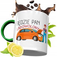 Kubek Zielony Dla Mechanika Na Urodziny Prezent