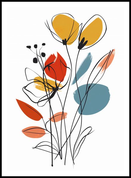 Plakat 67,5x95cm Ogród przy Lecie zdjęcie 3