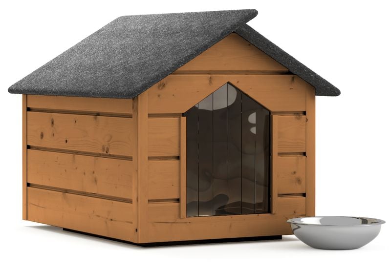 Buda dla psa L ocieplana zdjęcie 1