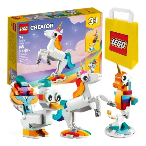 LEGO Creator 3 w 1 - Magiczny Jednorożec (31140) na Arena.pl
