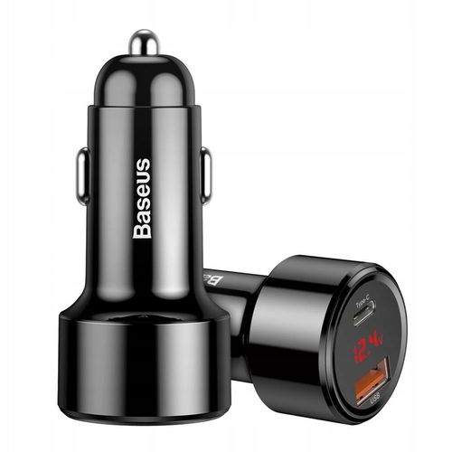 Baseus ładowarka samochodowa Magic PPS QC 3.0+ USB + PD czarna 45W na Arena.pl