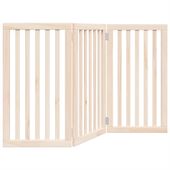 Składana bramka zabezpieczająca dla psa, 3 panele, 150 cm