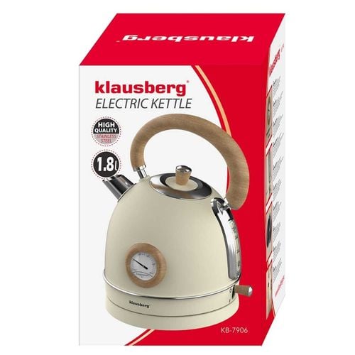czajnik elektryczny 1,8l z termometrem klausberg kb-7906 retro na Arena.pl