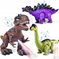 DINOZAURY T-REX ZABAWKA ŚWIECI RYCZY CHODZI INTERAKTYWNY REALISTYCZNY