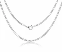 PANCERKA SREBRNY ŁAŃCUSZEK 60 CM MĘSKI DAMSKI 925