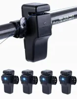 ZESTAW 4x SYGNALIZATOR ALARM WĘDKARSKI WĘDKE SZCZYTÓWKĘ GRUNT LED TRYB NOC