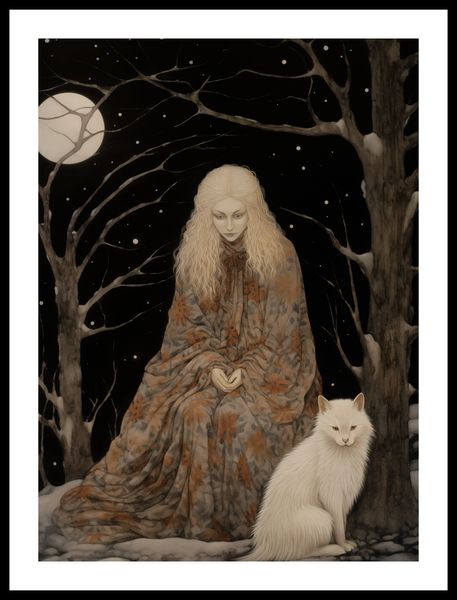 Plakat 40x55cm Stróżka Leśna zdjęcie 3