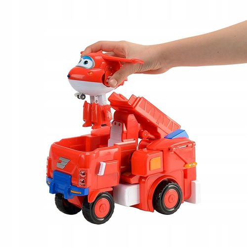 SUPER WINGS TRANSFORMUJĄCY MEGA POJAZD JETT 34 CM na Arena.pl
