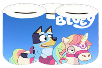 Skarbonka Ceramiczna Bluey i Przyjaciele - Blue i Bingo